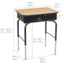Kids Desk Chairs - Black - View 6