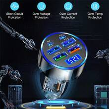 1pc USB PD Type-C Car Charger Adapter, Luxury Style, Suitable As Holiday/Birthday Gift - A - View 6