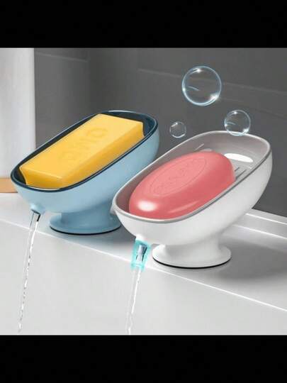 5 Buah Tempat Sabun Dapur dengan Perekat Hisap, Penyimpanan Sabun Rapi dan Desain Pengeringan Cepat, Kotak Sabun Rumah, Rak Kamar Mandi, Baki untuk Kamar Mandi, Hadiah, Rak Sabun Anti Air, Dekorasi Dapur, Acara Hari Nasional, Hadiah Natal