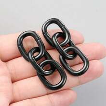 1pc 4mm(6g) Punk Style Chain Ear Gauge Ear Stretch 316L Stainless Steel Ear Plug Piercing Jewelry - 1761 - View 9