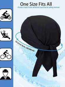 1 cái/2 cái khăn trùm đầu chống nắng phong cách cướp biển unisex, phù hợp cho đi bộ đường dài, leo núi, trượt tuyết, đạp xe, đi mô tô, câu cá hoặc trang trí du lịch hàng ngày - nhiều màu - Xem 8