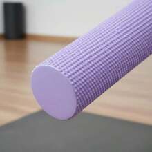 1pc Multi-Color Random Foam Roller, Suitable For Fitness, Yoga And Training, With Textured Design, Can Be Used For Back, Legs, Hips And Full Body Muscle Massage, Portable Sports Recovery Tool. - A - View 8