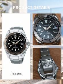 Seiko Men's Mechanical Watch - Automatic Mechanical Movement, Dark Brown Dial, Stainless Steel Case And Bracelet, Business Style SPB189J1, Suitable For Daily Wear - Dark Brown - View 7