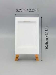 1-3pcs White Mini Instant Photo Frames, Easel-Style Photo Display Stands, Reusable Desktop Photo Decor, Suitable For Various Occasions, Ideal Gift For Friends And Family, Perfect For Birthdays, Anniversaries And Holidays - A - View 9