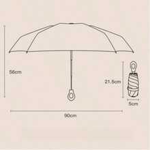 Capsule Ring-Buckle Sun & Rain Umbrella - Mini Foldable, 24 Fiber Black Steel Ribs, Thickened Black Coated UV Protection Fabric, Manual Open & Close, Convenient Hanging Ring Buckle Storage, Suitable For Shopping, Camping, Travel, Students, Business Trips, Commuting, Walking, Sun Protection, Rain Protection, Pocket Sun Umbrella, Dual-Use Sun & Rain Umbrella, Portable Storage Umbrella - Multicolor - View 3