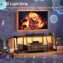 Television Stands & Entertainment Centers - Black - View 4