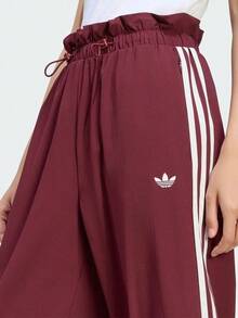 Adidas Originals Women's PLEAT NYLON TP Woven Long Pants LG4281 - Burgundy - View 6