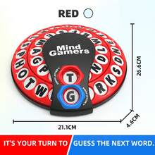 21cm Plastic Letter Word Challenge Game, Quick Thinking Word Puzzle Game, For Holiday Gathering Friends Night, Multi-Player Group Party Table Game - Multicolor - View 6