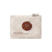 Cartoon French Fries Embroidered Wallet With Multiple Card Slots And Photo Window, Halloween Christmas Holiday Gift - Multicolor - View 12