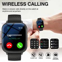 Smart Watch, Wireless Call/Dialing, Multiple App Notifications, Suitable For Men & Women, Sports Watch, Customizable Wallpaper, Music Control, Compatible With IOS/Android - Multicolor - View 2