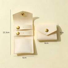 1pc/5pcs Jewelry Storage Roll, Mini Ultra-Small Jewelry Roll Bag, Earring Ring Necklace Storage Bag, Home Jewelry Storage Bag - Multicolor - View 36