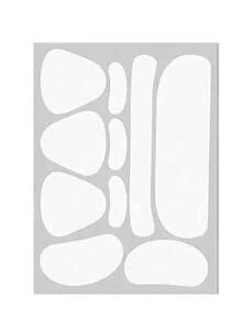 1pc Reusable Silicone Transparent Chest Patch, Fine Line Prevention Patch, Facial Skincare Chest Patch, Beauty Personal Care Tool, Skin-Friendly Chest Patch, Chest Wrinkle Patch, Self-Adhesive Overnight Chest Patch - Multicolor - View 13