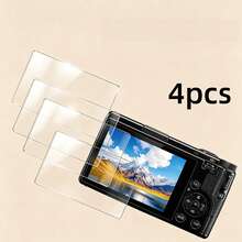 4pcs Screen Protector Film For Ricoh GR3 HDF/GR3X HDF/GR3/GR3 X, Sensitive Touch, High Definition & High Transparency, Easy Installation No Bubbles, Anti-Scratch, Bubble-Free - View 3