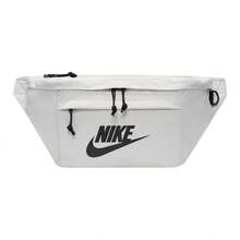 Nike Basic Large Logo Sport Fabric Shoulder Bag Crossbody Chest Bag Waist Bag Unisex Couple Style Light Bone Color - Off White - View 1