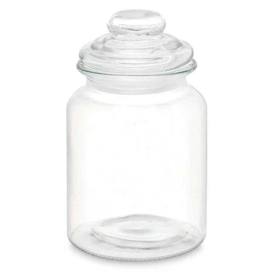 Dam ROUND SMOOTH JAR GLASS LID 900ML - View 1