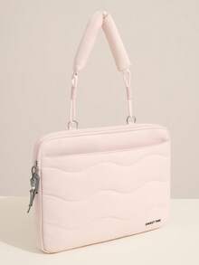 Fashion 13.3-15.6 Inch Laptop Bag, Large Capacity Thickened Laptop Sleeve, Waterproof Crossbody Bag Portable Computer Storage Bag, Lightweight, Handheld, Solid Color, Tablet Protective Case, Unisex, Men's Laptop Bag - Multicolor - View 8