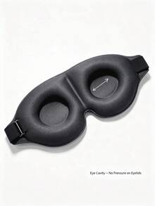 2/1入 3D 貼合遮光睡眠眼罩,超柔軟可調節式綁帶,100% 遮光親膚光滑眼罩,適合旅行、飛機小睡、辦公室休息,適合所有膚質,萬聖節與聖誕節理想禮物,女性睡眠眼罩,伴娘禮物 - 多件裝 - 查看 7