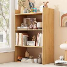 Kệ sách để bàn đơn giản nhiều tầng, giá lưu trữ nhỏ gọn sắp xếp đồ dùng cho gia đình - Nhiều màu - Xem 9