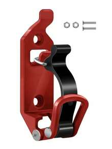 2pcs Zinc Alloy Fire Axe Handle Clamp Set, Metal Tool Lock, Waterproof, Detachable Surface, Suitable For Indoor, Camping, Decoration, Roof Rack Shovel Installation, Wall Quick Clamp Mounting Bracket, Boat Quick Release Axe Holder, Firefighting - A - View 16
