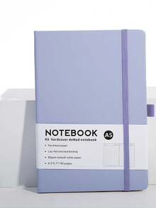 1pc Multi-Color A5 PU Leather Hardcover Notebook With Elastic Band, Thick Portable Writing & Record Journal, Suitable For Business Office, Meeting Notes, Study Diary, Travel Planning, Birthday/Christmas/New Year Gift - A5 - View 12