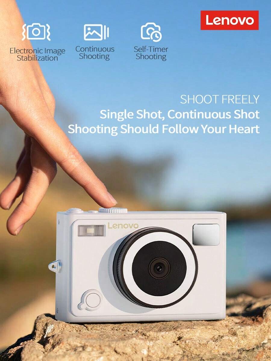 Lenovo C55 64MP HD Selfie Camera, 18x Zoom 64MP HD Camera, Beginner ...