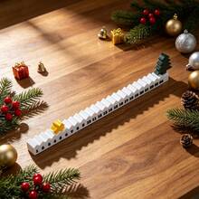 1set 3D Print Christmas Countdown Advent Calendar, Movable Star Desktop Christmas Table Decor, Unique Holiday Ornament, Christmas Home Decoration Gift. Decorations For Table, Home, Office - Christmas Advent Calendar - View 4