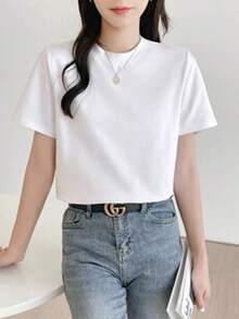 Women T-Shirts - White - View 1
