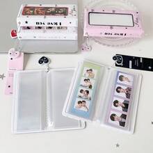 Angel Bow 4-Slot Life 4-Slot Card Album, Korean Style Idol 4-Slot Photo Storage Book, Celebrity Photo Card Collection Album - Multicolor - View 12
