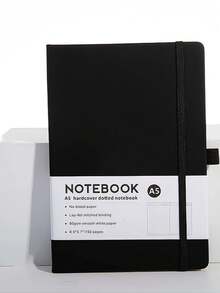 1pc Multi-Color A5 PU Leather Hardcover Notebook With Elastic Band, Thick Portable Writing & Record Journal, Suitable For Business Office, Meeting Notes, Study Diary, Travel Planning, Birthday/Christmas/New Year Gift - A5 - View 5