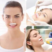 200/100/50/10pcs Disposable Wax Strips, Suitable For Various Wax Types Including Hard Wax, Soft Wax Or Sugar Wax. Hair Removal Tool, Providing A Convenient Hair Removal Experience. - White - View 6