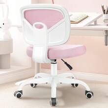 Kids Desk Chairs - Rose Red - View 5