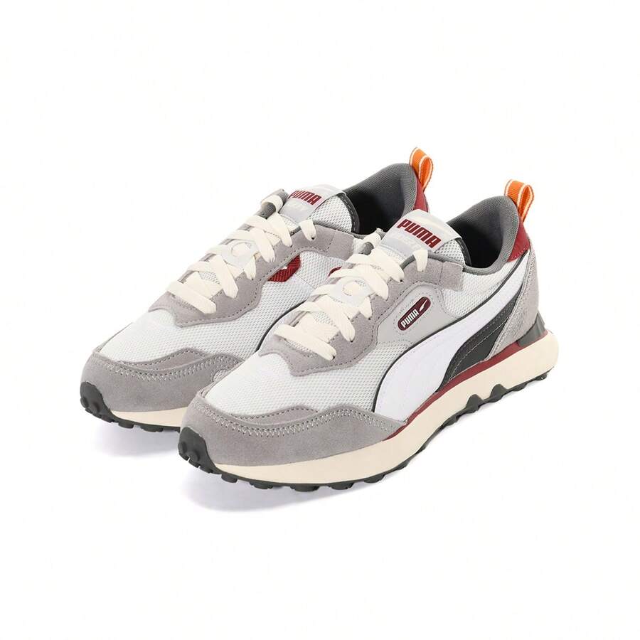 Puma Spring/Autumn Retro Casual Shoes Unisex Low-Top Comfortable Sneakers 38717302 - Grey-off-white - View 1
