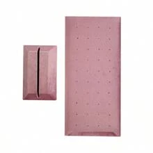 2pcs/Set Rectangular Vertical Velvet Earring Display Stand, 40 Slots, Suitable For Jewelry Store And Home Storage And Display Of Earrings - 40 Hole Earring Holder - View 8