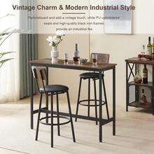 Dining Table & Chair Sets - Brown - View 8
