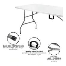 Outdoor Table - Bej - Görünüm 5