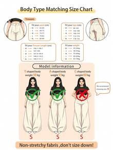Aflion Women's Elegant White High-Waist Lantern Wide-Leg Pants, Soft Textured Fabric With Back Pockets, Suitable For Office, Daily, Formal And Business Wear - Apricot - View 3