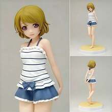 1pc New LoveLive Kozumi Hanayo Swimsuit Charming Figure Desktop Exquisite Statue Ornament - Multicolor - View 5