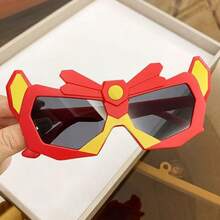 4pcs Creative Cartoon Mecha Style Costume Glasses - Robot Design, Cool & Fashionable, Suitable For Party, Gathering, Holiday Costume Props - Multicolor - View 10