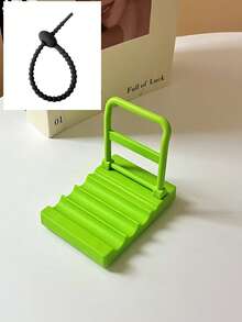 Cute Cart Phone Holder, Simple Style, Student Dormitory, Desktop Decoration, Lazy Drama Watching Tool Portable Folding Holder, Very Suitable For Mobile Phones And Tablets. Suitable For Desktop Office, Drama Watching,Birthday Gift - Multicolor - View 14