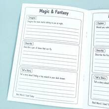 100 Little Things To Write About English Creative Writing Practice Book For Kids, English Topic Writing Exercise Notebook, Back To School Student Imagination Writing Enlightenment Notebook - Multicolor - View 7