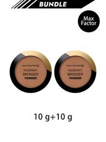 Max Factor [Bundle] Facefinity Matte Powder Bronzer Warm Tan 10 G X 2 - Warm Tan - View 1