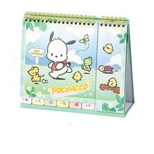 Hasbro 1pc Sanrio Hello Kitty Desktop Calendar, January 2027 - December 2027, Spiral Bound Monthly Calendar, Multiple Colors Available, Suitable For Office And Student Small Desktop Decoration - Calendar - View 6