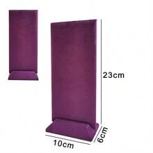 2pcs/Set Rectangular Vertical Velvet Earring Display Stand, 40 Slots, Suitable For Jewelry Store And Home Storage And Display Of Earrings - 40 Hole Earring Holder - View 15