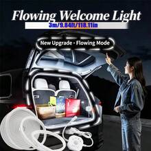 Acosh Neon Lampu Strip LED Sensor Gerak Pendeteksi Tubuh Manusia, Lampu Langkah Sensor Gerak LED, Strip Neon Fleksibel Putih Hangat dengan Antarmuka USB, Untuk Tangga, Lorong, Balkon, Dekorasi Pernikahan, Pencahayaan Tangga Dalam Ruangan, Pencahayaan Modern, Strip Neon Fleksibel - Putih - View 17