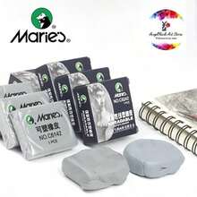 3/6/9‑Pcs Art Kneaded Eraser, Malleable Sketch Eraser, For Blending, Highlighting, Shading, Smoothing, Brightening In Painting, Design And Sketching - Modeling Clay - View 1