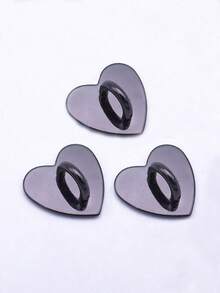 All-In-One Heart-Shaped Metal Phone Case Accessories - Heart-Shaped Hook, Phone Ring, Phone Keychain, Metal Phone Ring - Multicolor - View 22