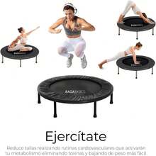 Fitness Trampolines - Black - View 3