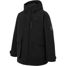 Jaket Pria Adidas/Adidas Authentic 2026 Tahan Angin, Hangat, Klasik, Kasual, Berbantalan Bulu Angsa untuk Aktivitas Luar Ruangan KB5662 - Hitam - View 8