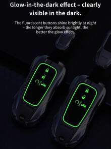 4-Button Smart Remote Key Fob Cover Compatible With Civic, Pilot, CRV, HRV, CRZ, Fit, Passport, Zinc Alloy Full Protection Shell, Scratch-Resistant, Anti-Drop, Wear-Resistant, Exquisite Car Key Modification Case, Car Accessories, Key Fob Cover, Auto Parts, Halloween, Thanksgiving, Cyber Monday, Christmas, Valentine, Mother's Day, Father's Day, Gift - Zinc Alloy - View 8