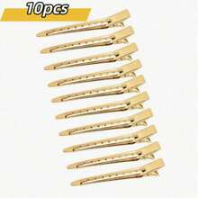 20/50pcs Metal Duckbill Hair Clips Professional Alligator Sectioning ...